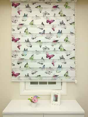 Mutfak İçin Zebra Perde- Yeşil