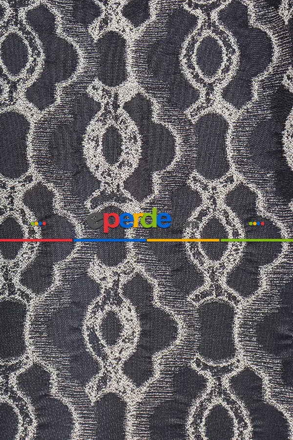 Yatak Odası Fon Perde - S Pile Dökümlü Jakar Dokuma Fon Perde