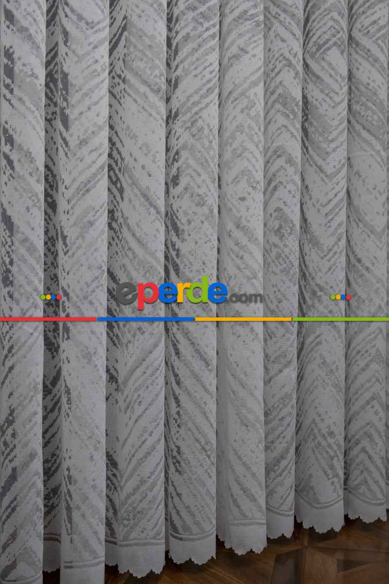 Oturma Odası - 2021 Tül Perde- Ekru