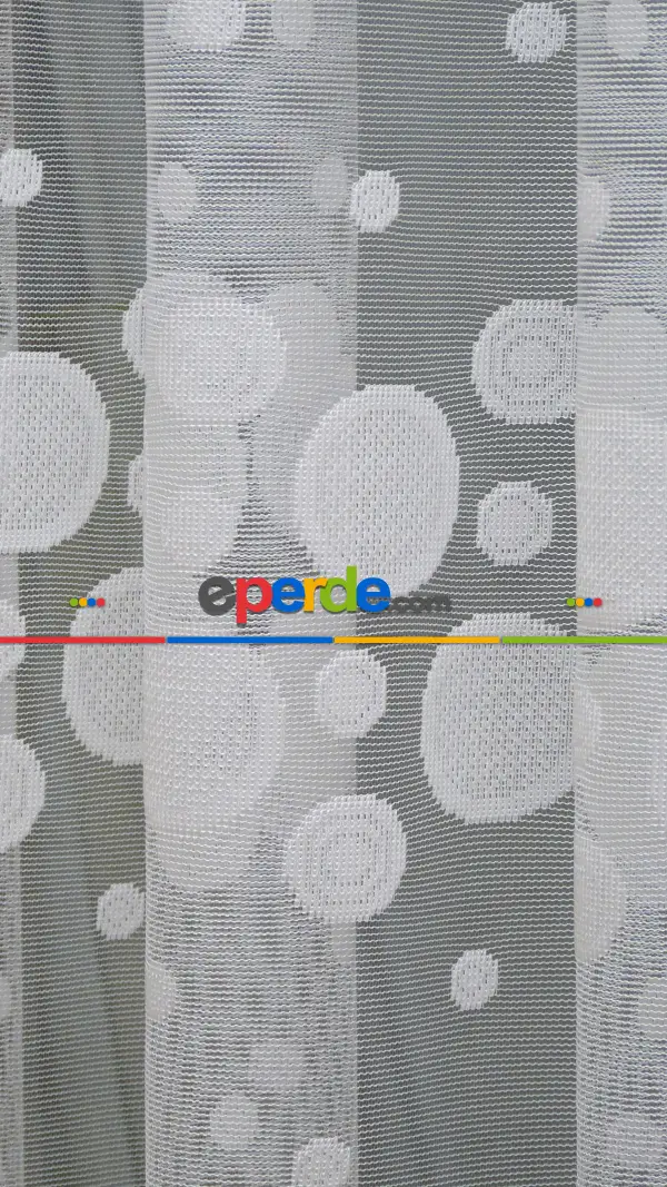 Tül Perde ve Kruvaze Perde 2-48-17- Krem Açık