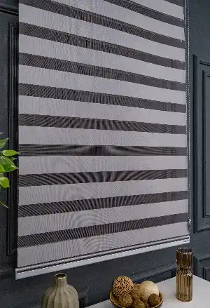 Yüksek Kalite Alüminyum Malzeme, Antrasit Rengi Zebra