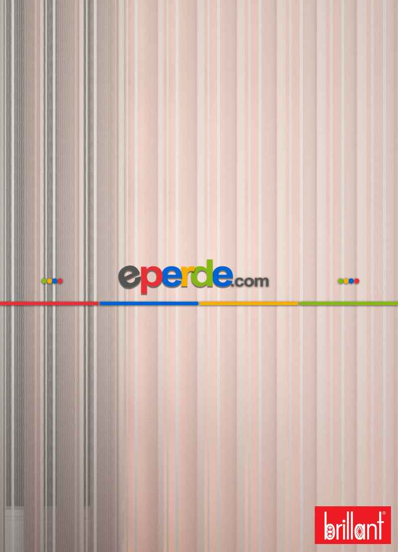 Brillant Akıllı Tül Perde Açık Pembe Renkli Tül Dikey Zebra Perde Düz 1. Kalite