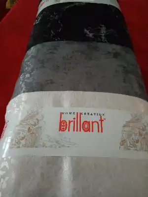 Brillant Pano Fon Perde Orjinal Brillant Gallery Liva Boner Serisi 1. Kalite- Siyah
