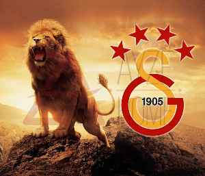 Galatasaray Özel Poster Baskılı Zebra Perde- Kırmızı-Sarı-Kahve