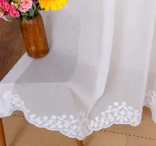 Etek İşlemeli Ütü İstemez Ağır Gramajlı Her Odaya Uygun