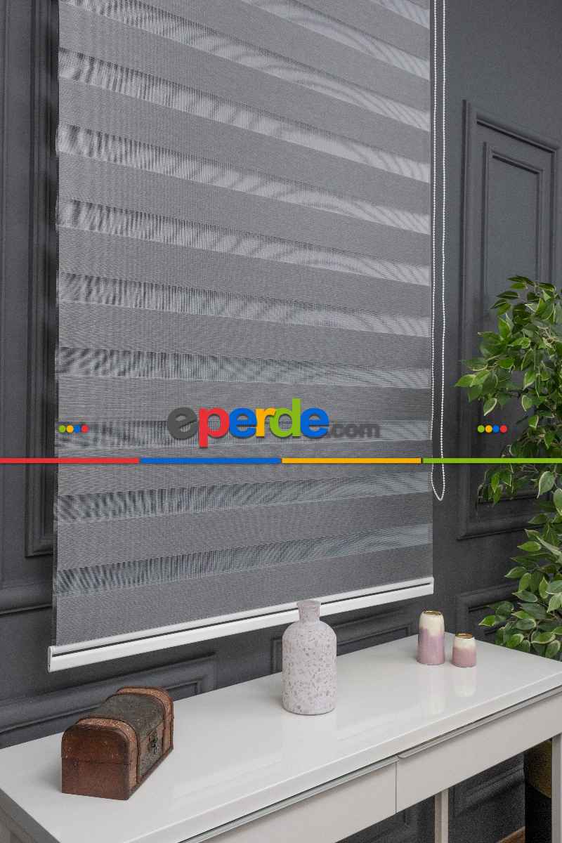 Zebra Perde -new Bambu Düz Zebra Perde