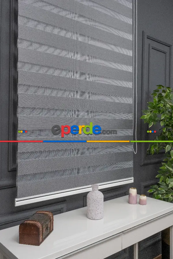 Genç Odası - Zebra Perde -new Bambu Düz Zebra Perde