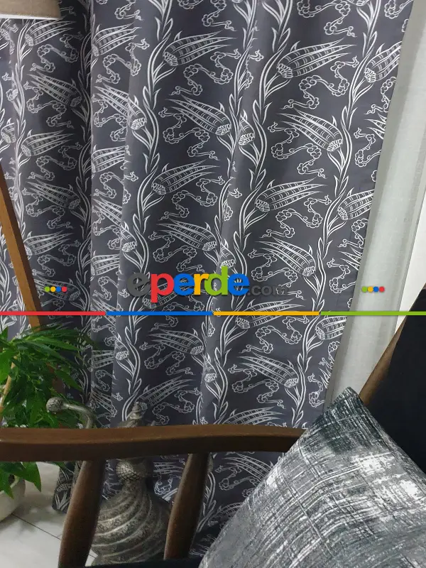 Mutfak Fon Perde- Beyaz