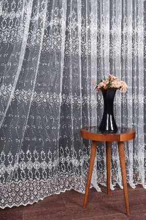 Salon Ve Oturma Odası İçin Brode Tül Perde | Özel Desen