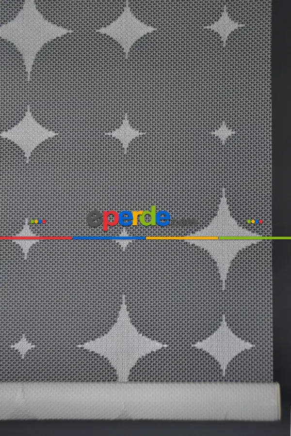 Halim Perdesan Dacuz-201 Beyaz Renk Etekli Veya Eteksiz Çift Mekanizmalı Tül Stor Perde