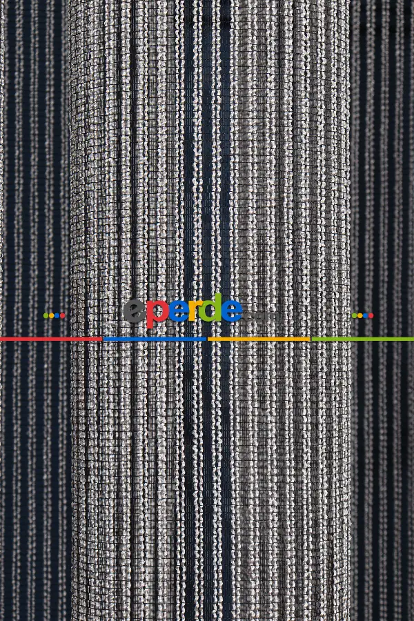 Salon Tül - Luka Gri-antrasit Düz Tül Perde Ütü İstemez