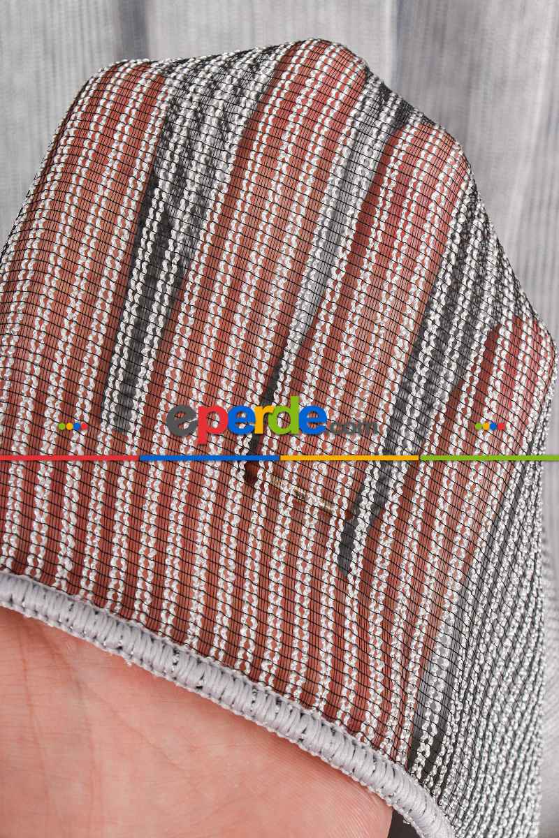 Salon Tül - Luka Gri-antrasit Düz Tül Perde Ütü İstemez