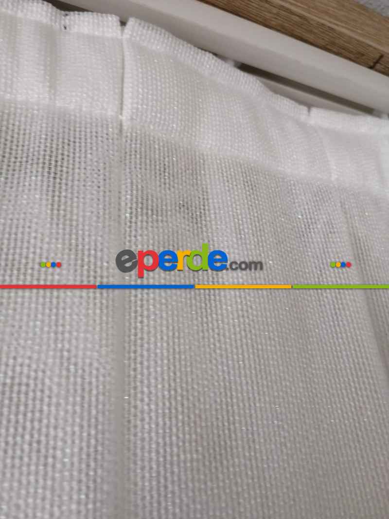 Yatak Odası - Leor Zırh Güneş Işığında Parlayan Tül Perde - Sedef