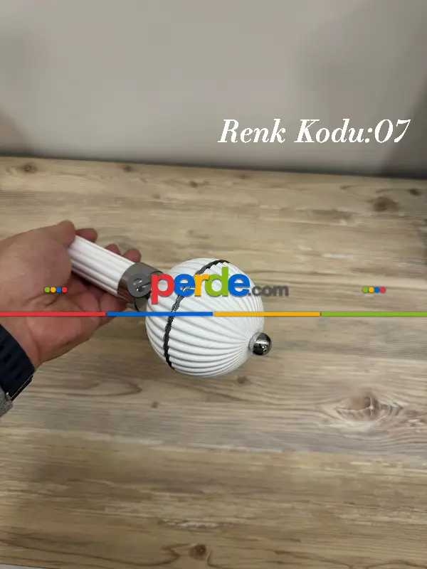 Metal Rustik Perdelik - 9 Renk Seçeneği