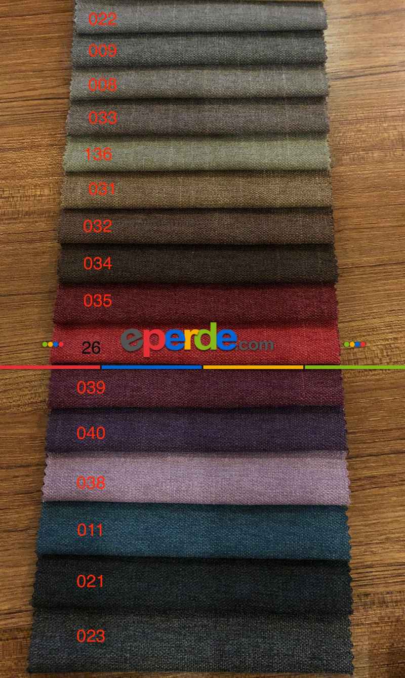 Oturma Odası Keten Fon Perde 1.sınıf İplikten Üretilmiştir Kırşmaz Kumaş