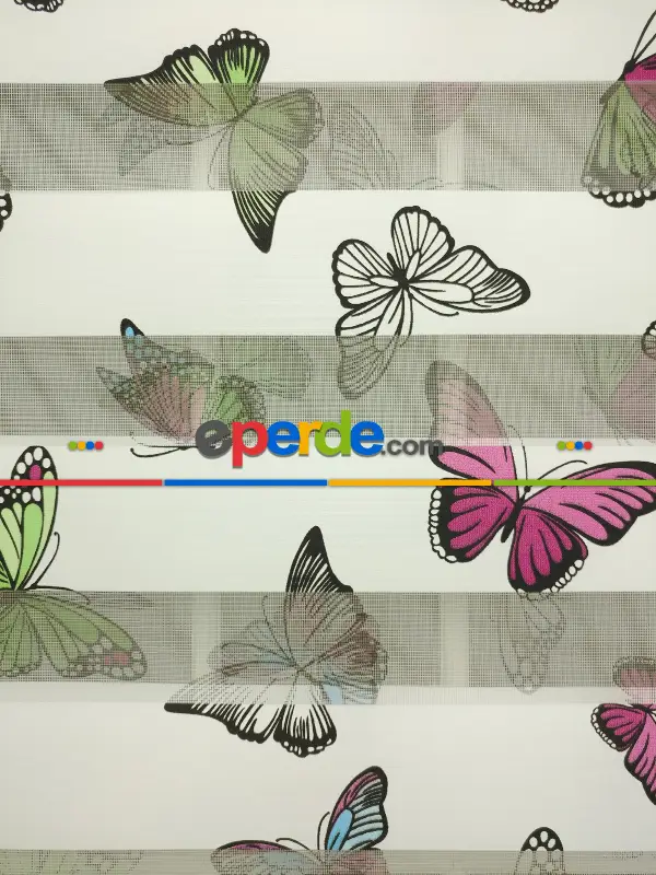 Mutfak İçin Zebra Perde- Yeşil