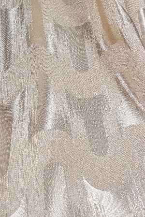 Avantgarde Antrasit Dalgalar Desenli– Modern Jakar Dokuma Fon Perde