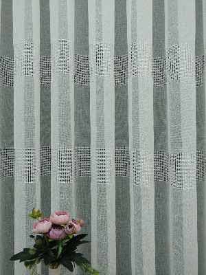 Keten Tül Gramajlı Perde- Ekru - Kurşunlu Tül