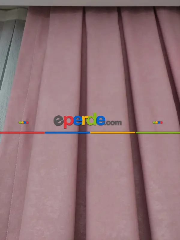 Soft Pembe Fon Perde (150)- A.pudra-pembe