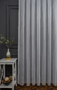 Simli Sade Tasarım Kubilay Tül Perde