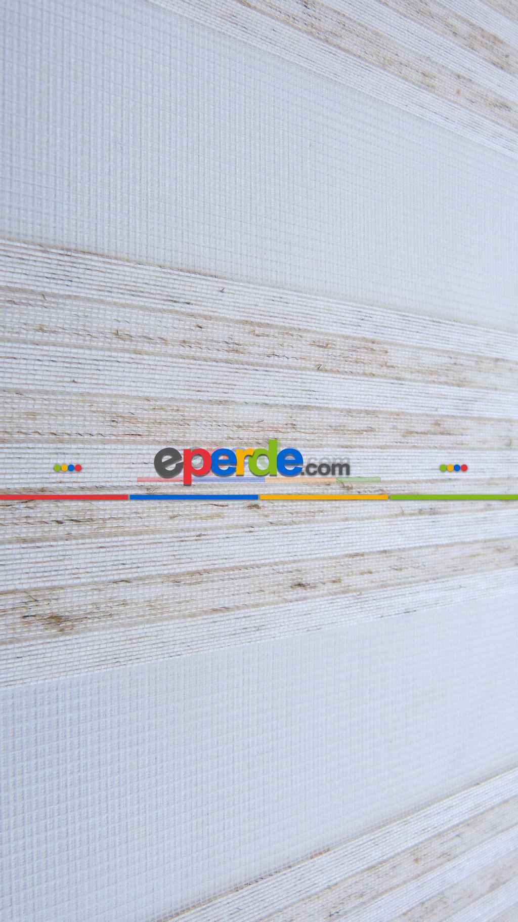 Keten Mutfak Perdesi Zebra Perde Düz Seri- Krem