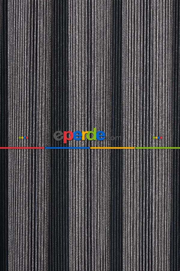 Salon Tül - Luka Gri-antrasit Düz Tül Perde Ütü İstemez