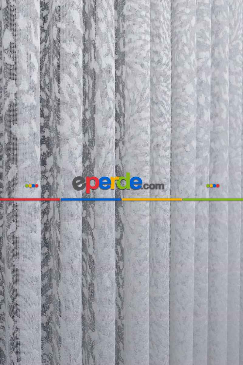 Kardelen Desen Tasarım Model Tül Perde