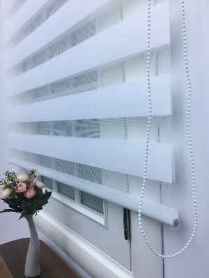 Düz Zebra Perde - Beyaz 427-13- Beyaz