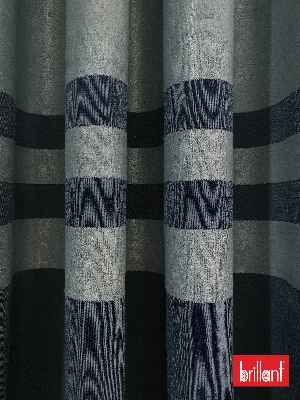 Brillant Süet Pano Fon Perde 180cm Yeni Sezon- Mavi Grimsi-antrasit