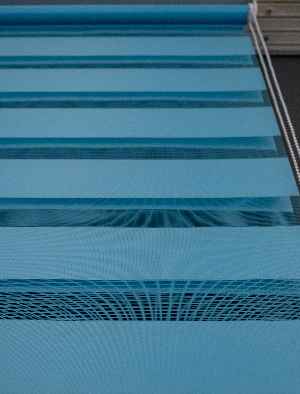 Yüksek Kalite Alüminyum Malzeme, Mavi Renk Zebra