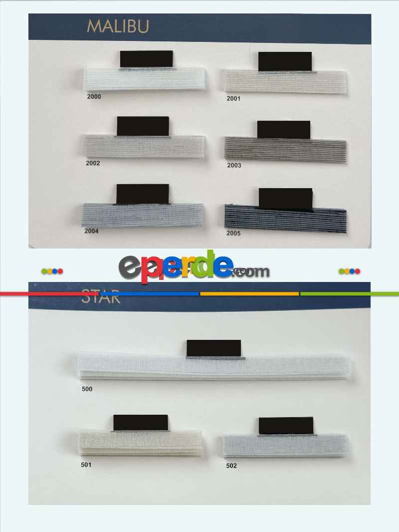 Premium Tül Plise Perde - 9 Renk - Cam Balkon Ve Pimapen İçin