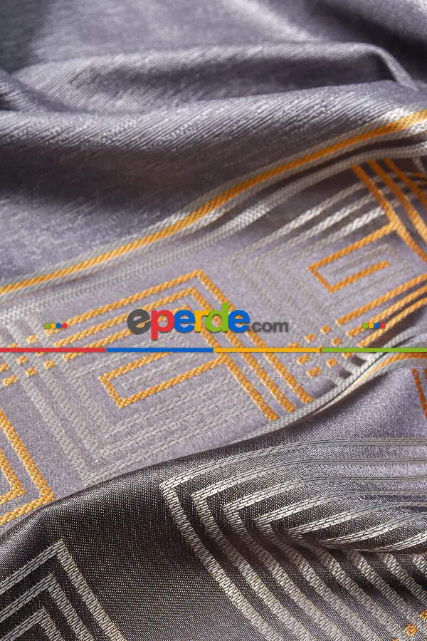 Salon - Asus Jakar Dokuma Fon Perde