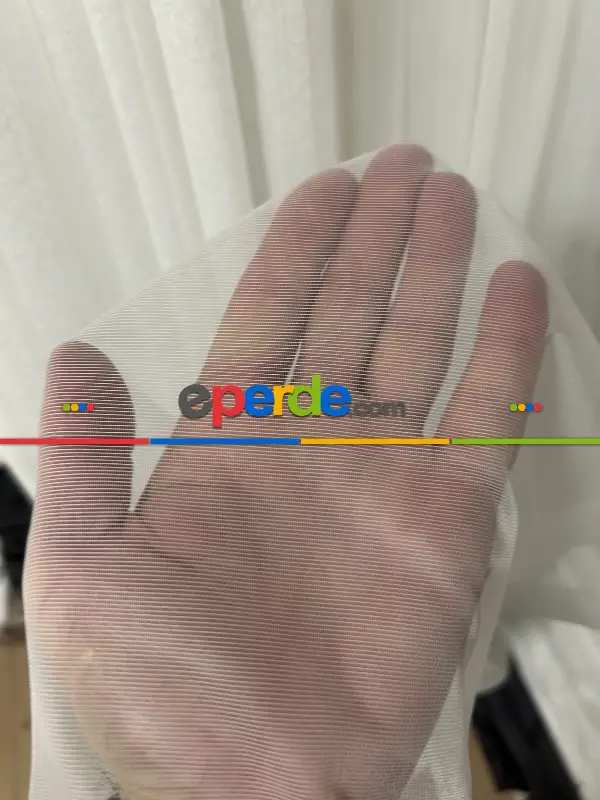 Düz Sade Bol İşık Alan Ferah Tül