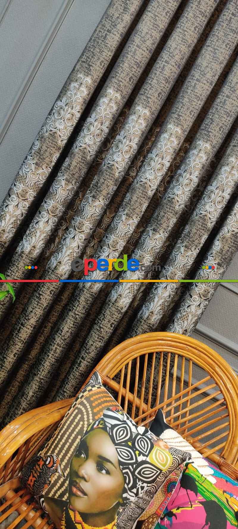 Yatak Odası - 2025 Elit Modern Dokuma Fon Perde - 100 Cm 1 Kanat 50cm X 1cm 