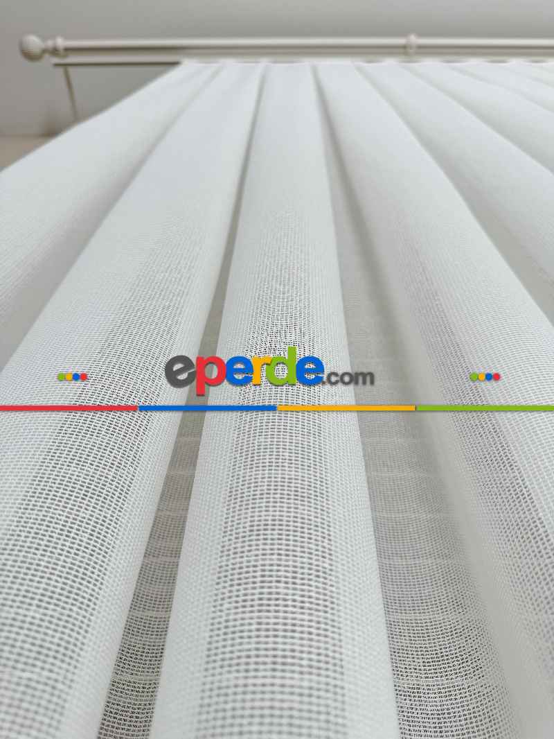 Brillant Tül Perde, Premium Seri, Kurşunlu Tül