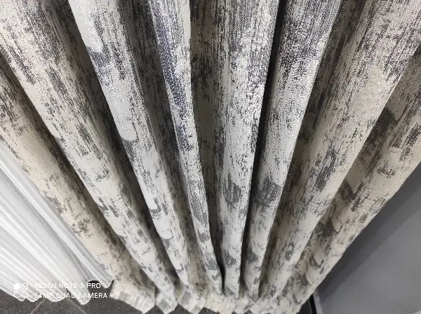 Jakarlı Fon Perde- Çok Renkli 2