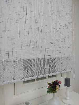 Keten Tül Stor Wicker - Çiftli Sistem Tül Stor Perde (wicker) Prag 04- Gri-Füme-Antrasit-Gri Açık