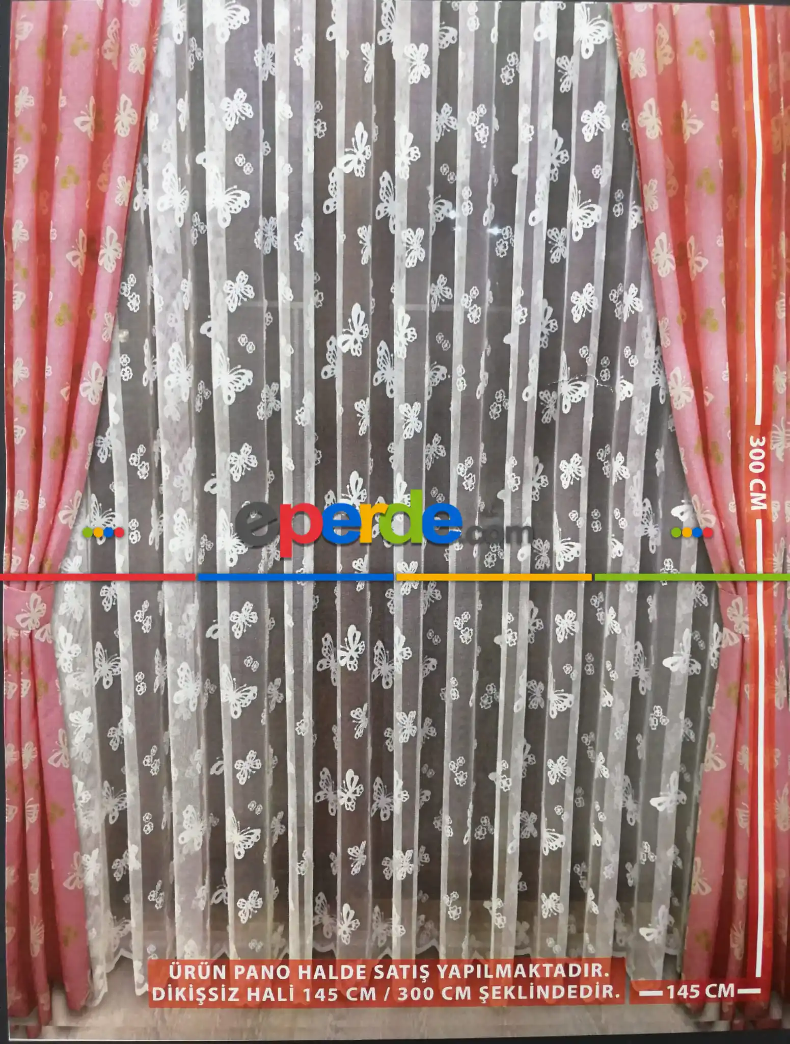 Milano Çocuk Odası Kelebek Pano Fon - Pembe 50cm X 1cm 