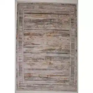 %40 İndirim - Montreal Parlak İnce Vintage Salon Halısı 80cm X 150cm 