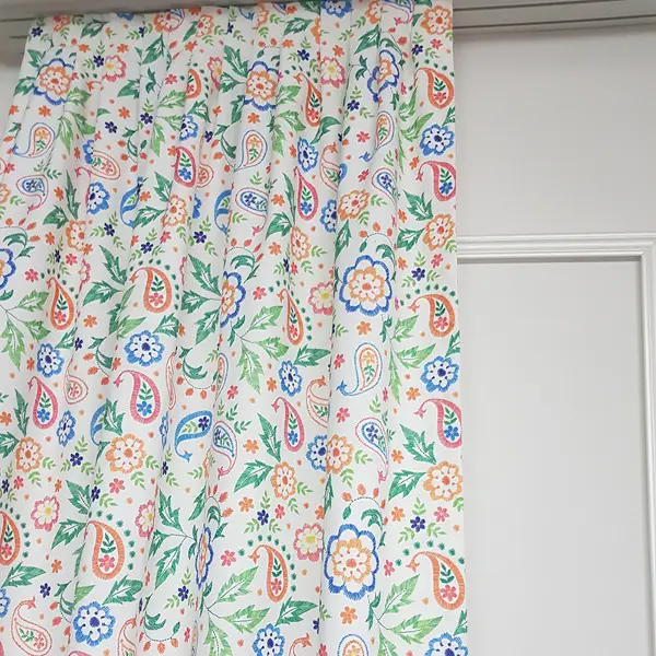 Mutfak Fon Perde- Beyaz