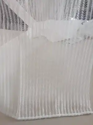 Boyuna Çizgili Sakallı Tül - Sakalları Rahatsız Etmez