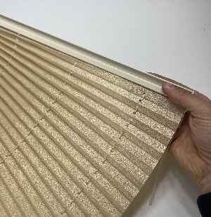 Brillannt Plisel Perde - Cam Balkon Perdesi - Pimapen Perdesi - Sütlü Kahve (20 Renk) Kolay Montaj Yaylı Sistem, Vidalı Sistem Veya Yapıştırma