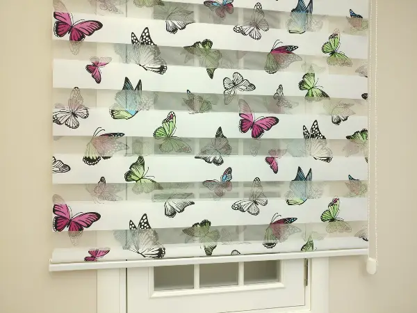 Mutfak İçin Zebra Perde- Yeşil