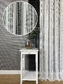 Düz Tül Perde Premium Serisi - Hafif File Tül - Ekru Renk - Ürün Videosu Açıklamada Vardır