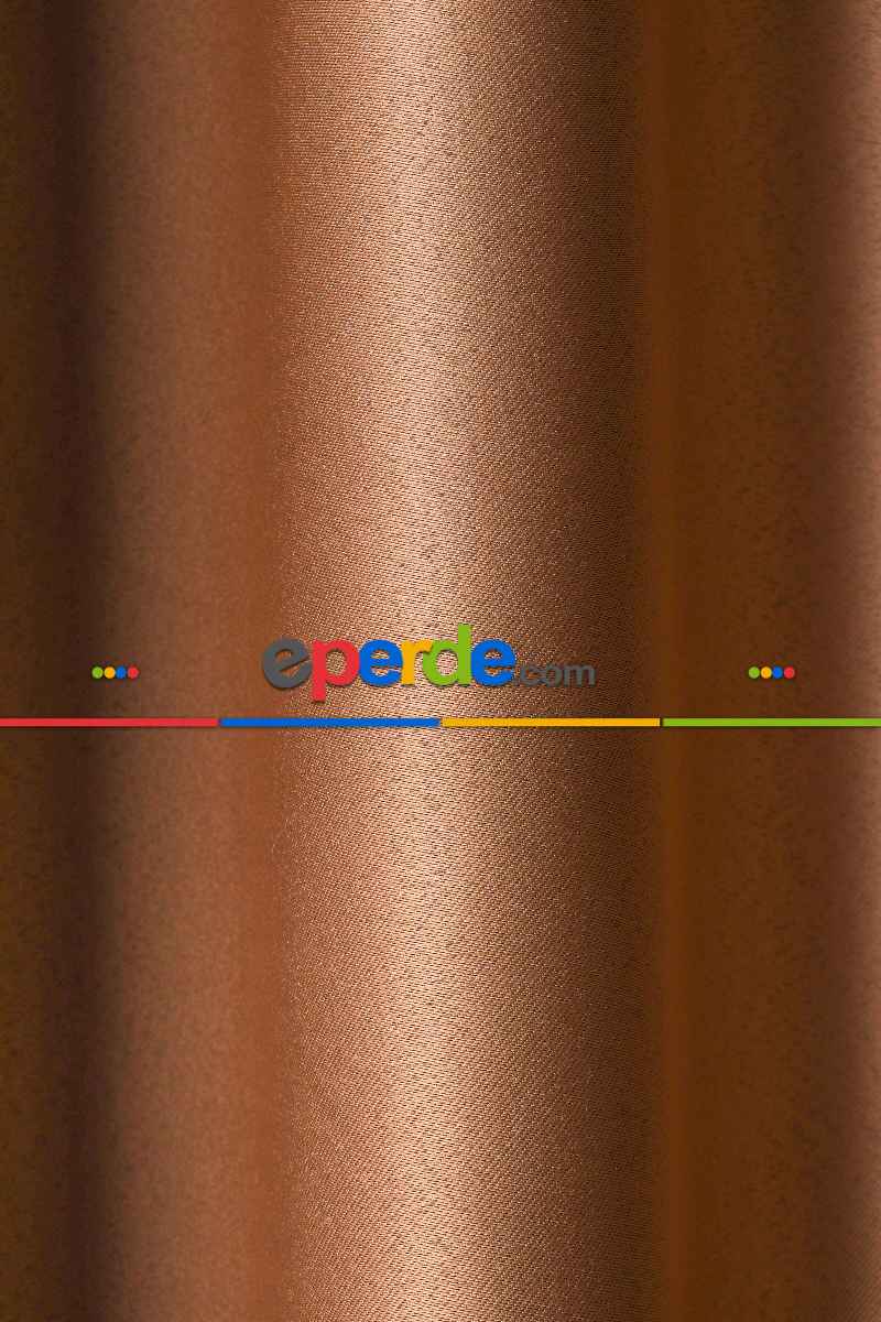 Caramel Işık Geçirmez Blackaut Fon Perde