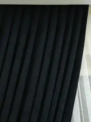 Siyah Düz Petek Fon Perde (özel İndirimli Fiyat)