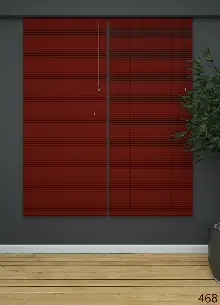 Mutfak - 1. Kalite Kırmızı - Alüminyum Jaluzi Perde - 25mm Kalınlığında