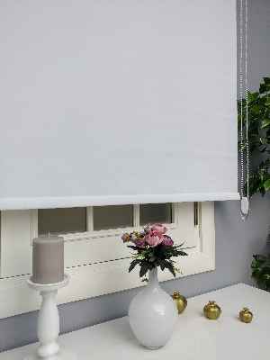 Beyaz Leke Tutmaz Yüksek Kalite Düz Stor Perde Perlehome