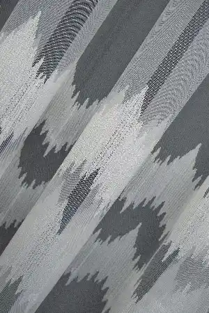 Brillant Tül Zigzag Desen Modern Tarz Moda Yeni Salon Tül Nakış İşlemeli Tül
