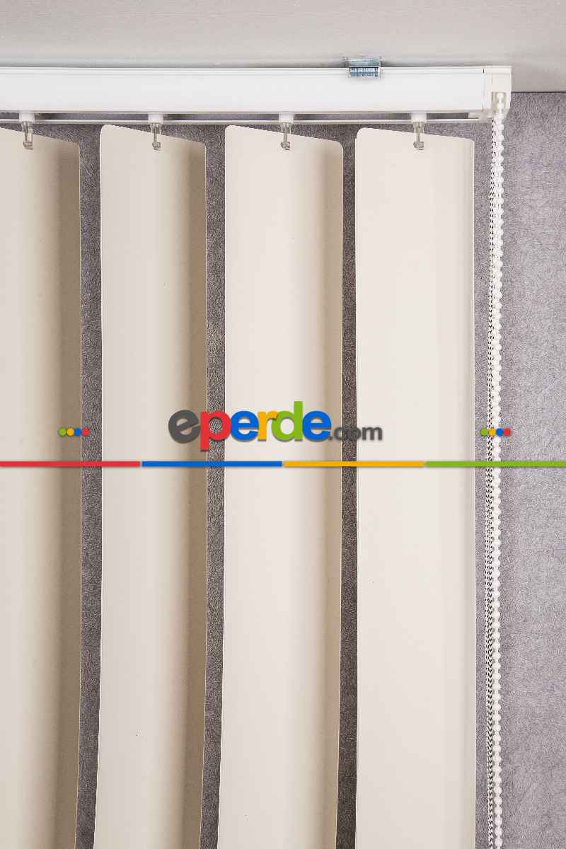 Fırsat !!!!pvc Dikey Perde 1. Kalite-- Krem